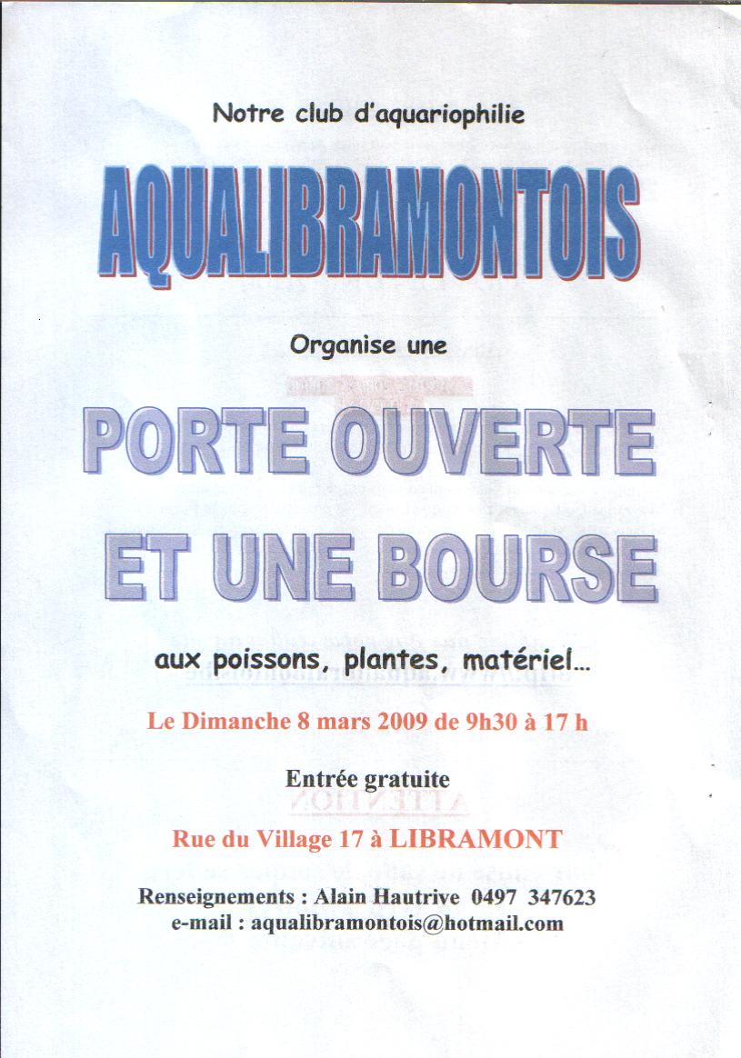 PORTE OUVERTE ET UNE BOURSE PORTE OUVERTE ET UNE BOURSE